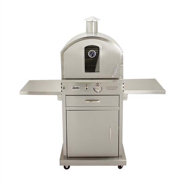 Twin Eagles Countertop Propane Gas Salamangrill with Pizza Stone